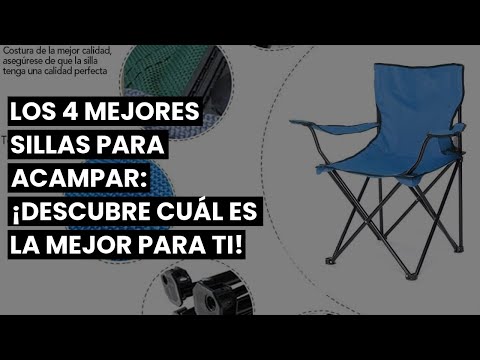 Encuentra las mejores opciones de sillas de camping económicas en Almauto