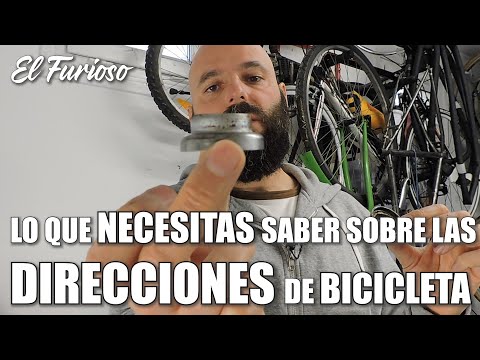 Cómo funcionan los rodamientos de dirección en una bicicleta