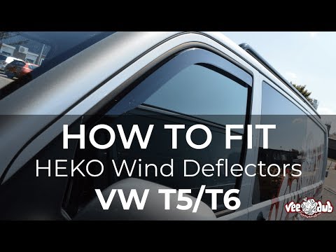 Mejora la aerodinámica de tu Volkswagen T5 con los derivabrisas adecuados