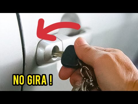 El funcionamiento del bombín de la cerradura de la puerta de tu coche