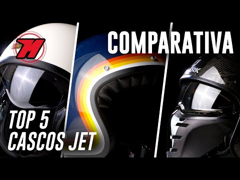 Los mejores cascos jet para hombre: guía de compra completa