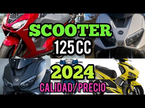 Las mejores opciones de scooters de 125cc a precios accesibles