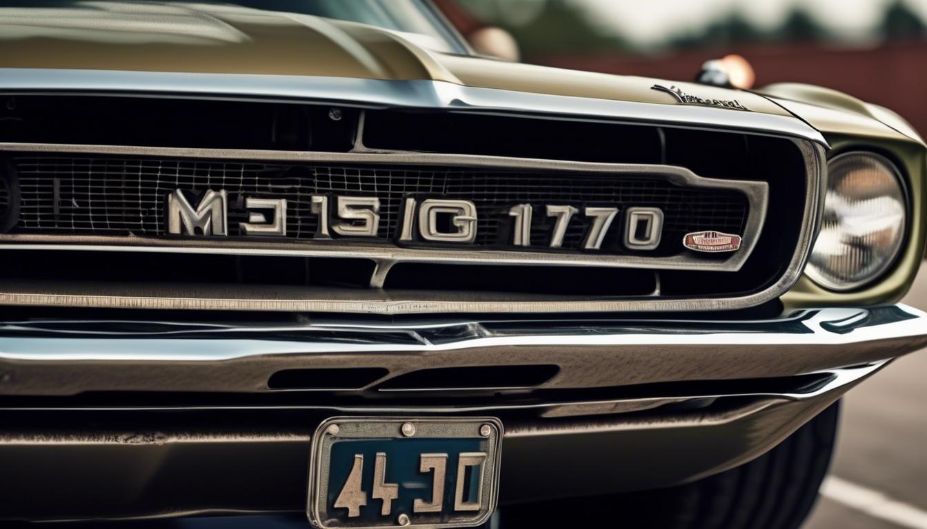 Cómo decodificar los códigos VIN del Mustang de 1970
